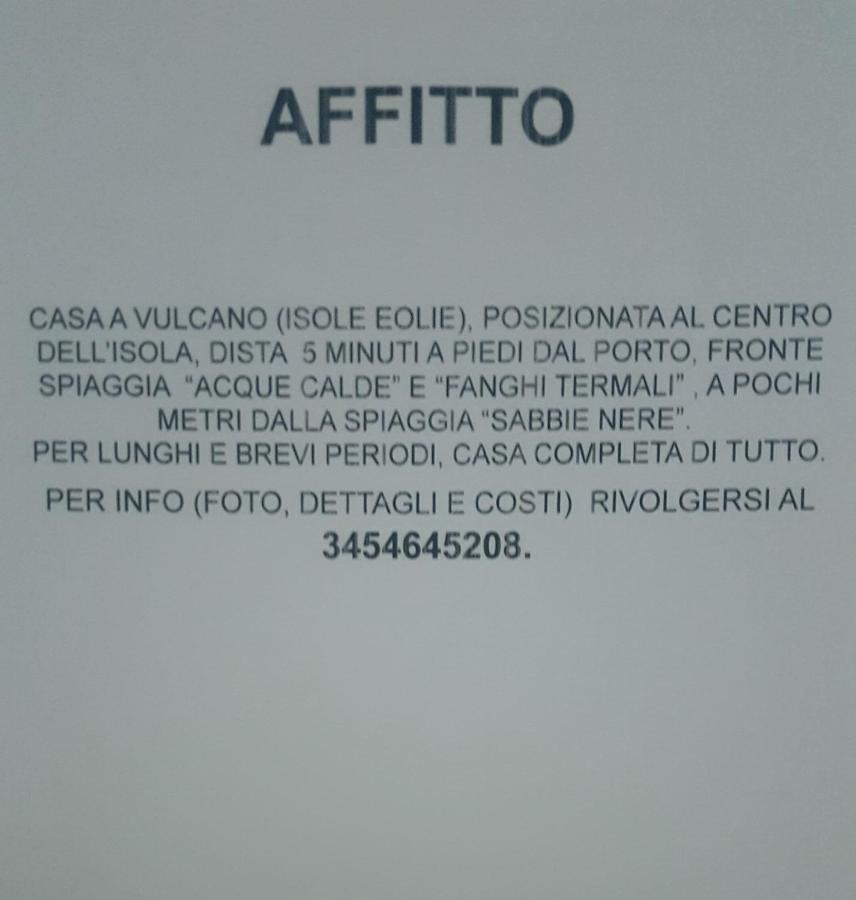 Casa Sofia Villa Vulcano  Kültér fotó